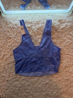aerie Lavender Lace Bralette